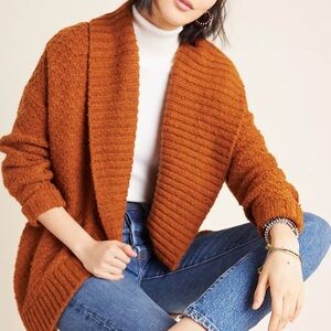 Anthropologie Denise Textured Cardigan Sweater